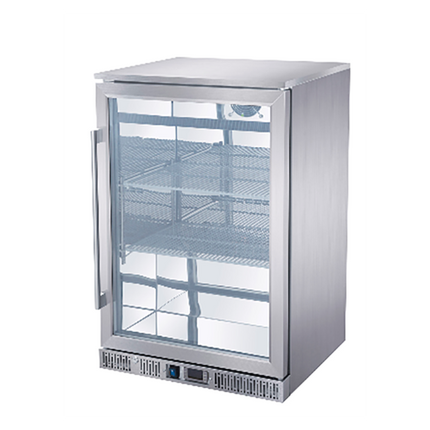 146L 1 Door Fancooling Bar Refrigerator