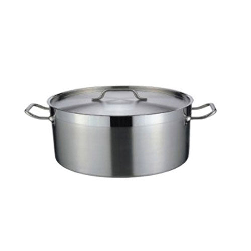 Stainless Steel Composite Bottom Rondeau Pan With Cover