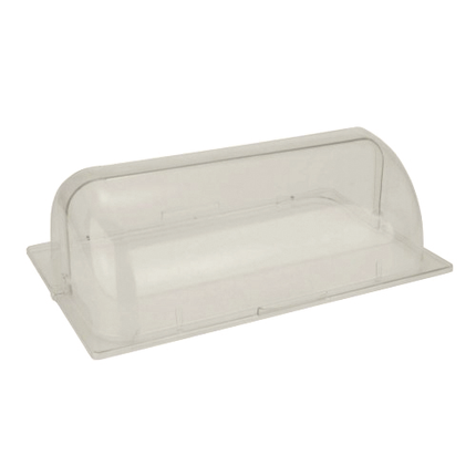 PC Rectangular Roll Top Food Service Display Cover