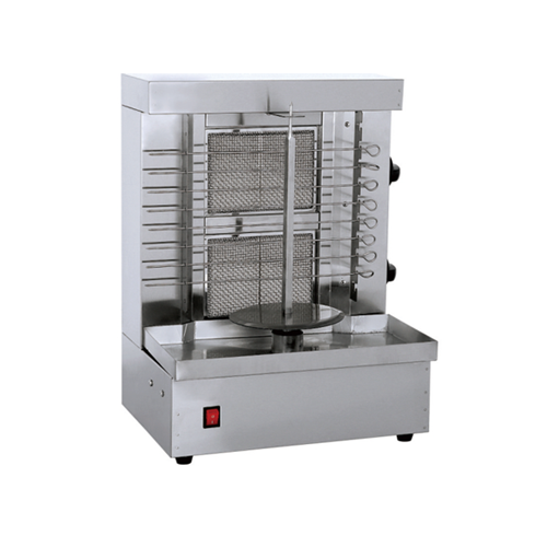 2-Burner Gas Shawarma Kebab Machine