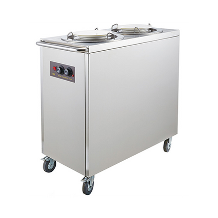 2-Holder All-steel Heated Plate Trolley