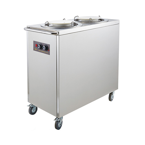 2-Holder All-steel Heated Plate Trolley