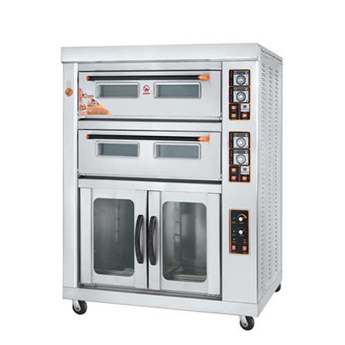 2-Layer 4-Tray Electric Deck Oven with 12-Layer Proofer