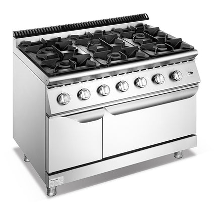 700 Series 6-Burner Gas Range With Oven