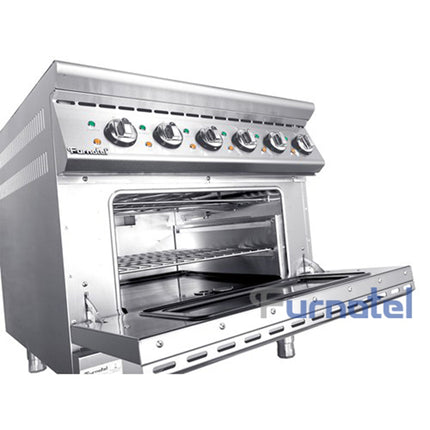 700 Series 6-Burner Gas Range With Oven