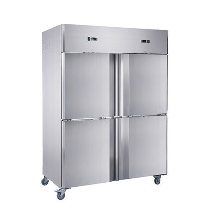 Dual Temperature Double Split Door Cabinet