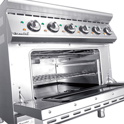 900 Series Electric 4-Hot Plate Cooker With Oven