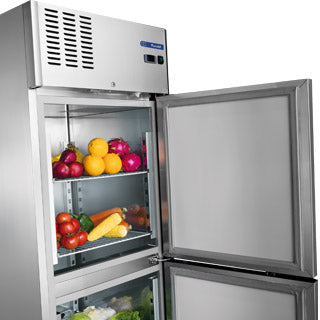 2 Doors Fancooling Upright Freezer