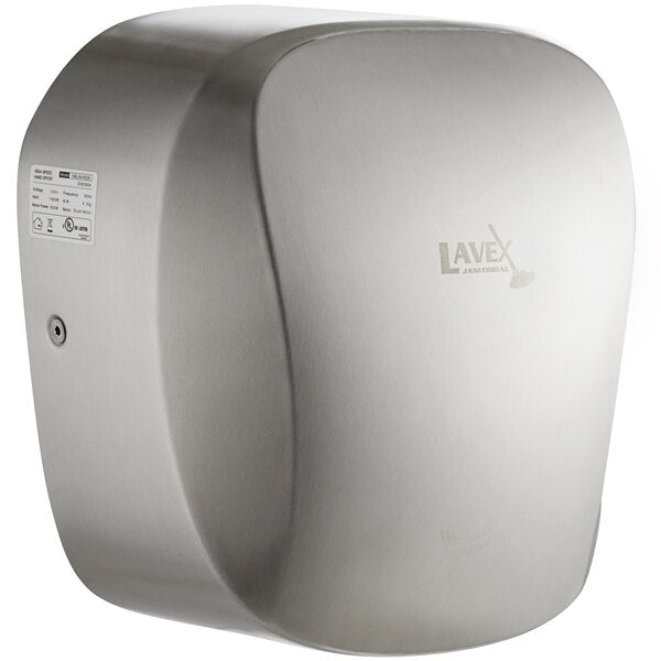 Stainless Steel High Speed Automatic Hand Dryer with HEPA Filtration - 110-130V, 1450W