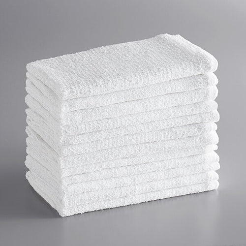 White Cotton Bar Towel