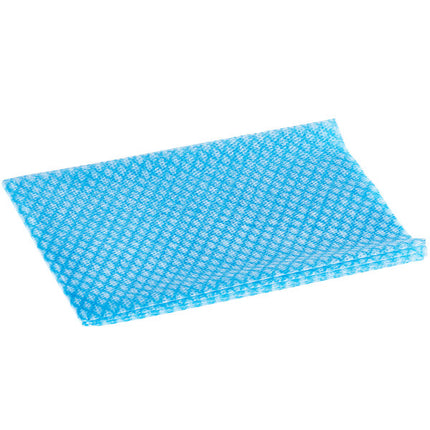 13" x 20" Blue Standard Duty Foodservice Wiper - 200/Case