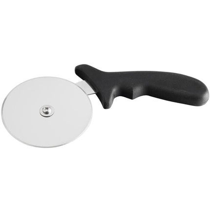 4" Pizza Cutter with Polypropylene Black Handle