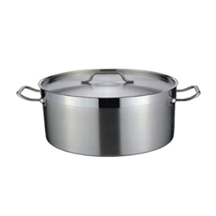 Stainless Steel Composite Bottom Deep Sauce Pan With Double Ears