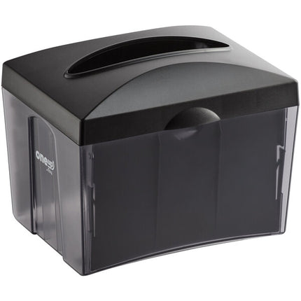 Smoke Black Tabletop Interfold Napkin Dispenser