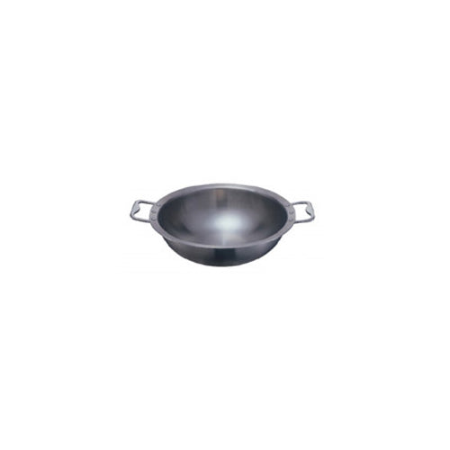 Triple-ply Stainless Steel Wok Without The Cover