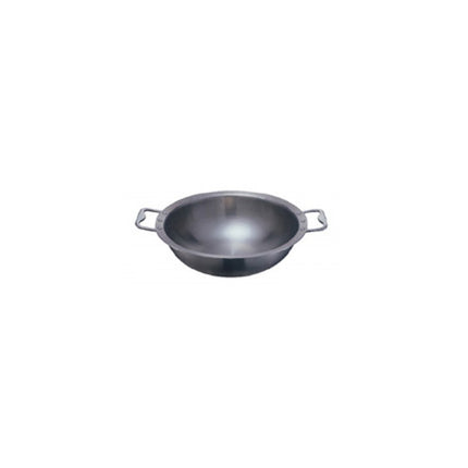 Triple-ply Stainless Steel Wok Without The Cover