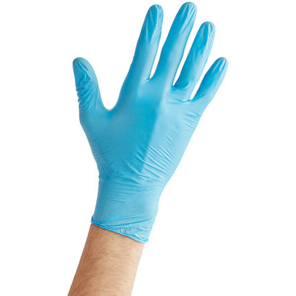 Free Disposable Black Hybrid 3 Mil Thick Gloves - Extra Large - Case of 1000 (10 Boxes of 100)