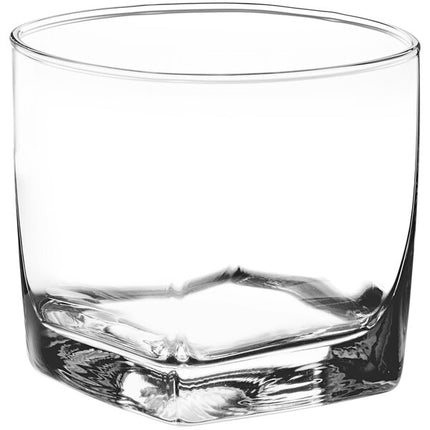 Acopa Cube 10 oz. Rocks / Old Fashioned Glass - 12/Case