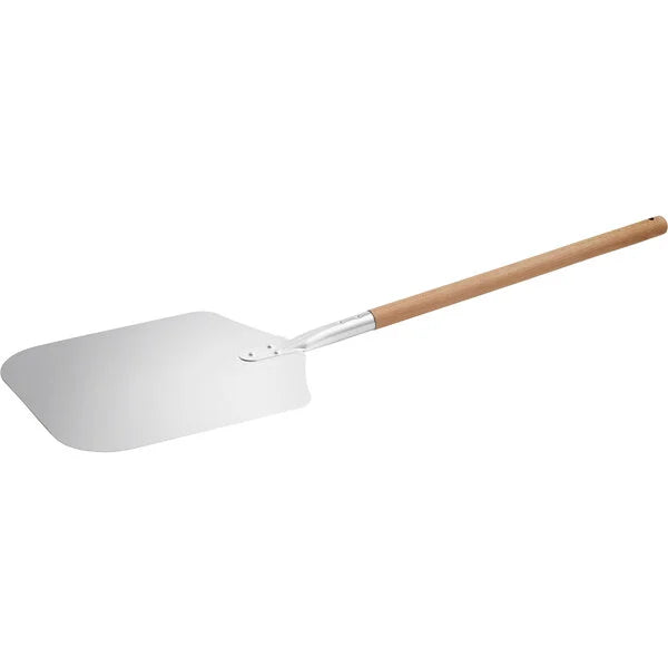 12" x 14" Aluminum Pizza Peel with 22" Wooden Handle