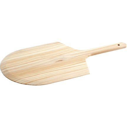 12" x 14" Wooden Tapered Pizza Peel with 8" Handle