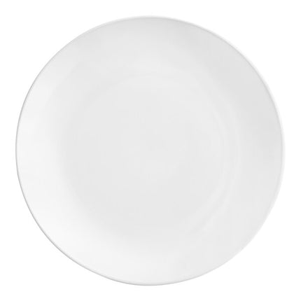 Acopa 10 1/2" Round Bright White Coupe Stoneware Plate - 12/Case