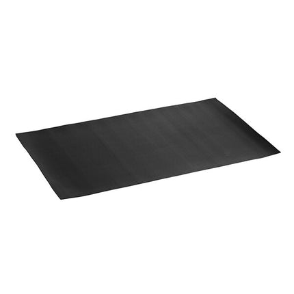 3' x 5' Black Grease-Resistant Anti-Fatigue Closed-Cell Nitrile Rubber Floor Mat - 3/4" Thick