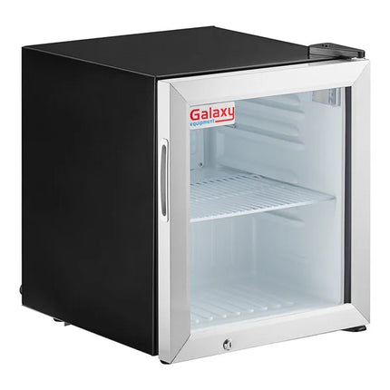 Galaxy CRG-2 Black Countertop Display Refrigerated Merchandiser - 1.8 cu ft.