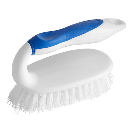 5" Iron Scrub Brush with Polypropylene Bristles