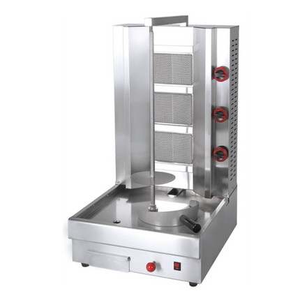 3-Burner Gas Shawarma Kebab Machine