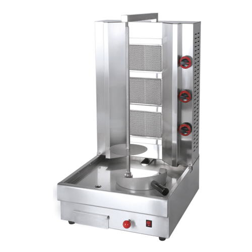 3-Burner Gas Shawarma Kebab Machine