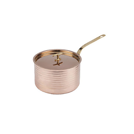 Triple-ply Copper Sauce Pan With Cover