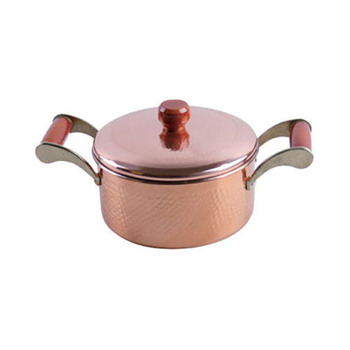 Φ200mm Copper Stew Pot With Lid