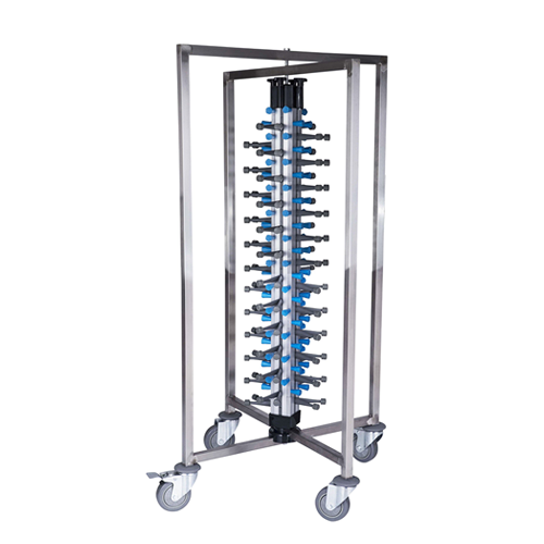 Adjustable Mobile Plate Rack