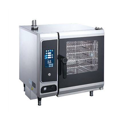 4Tray Combi Steamer with Boiler (Touch Screen Type)