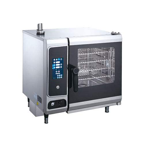 4Tray Combi Steamer with Boiler (Touch Screen Type)