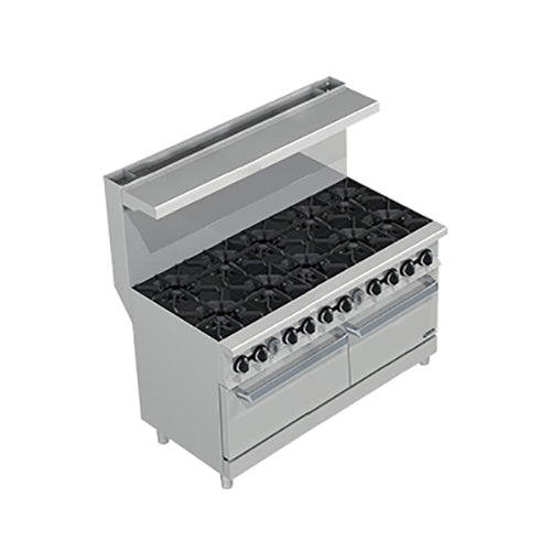 Max series 10-Burner Gas Range With Oven