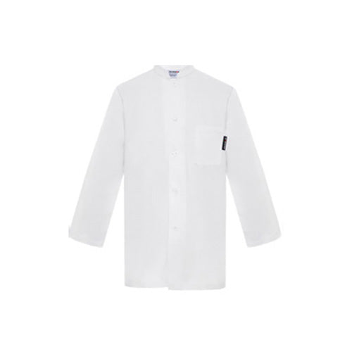 Stand Collar Pure White Chef Uniform