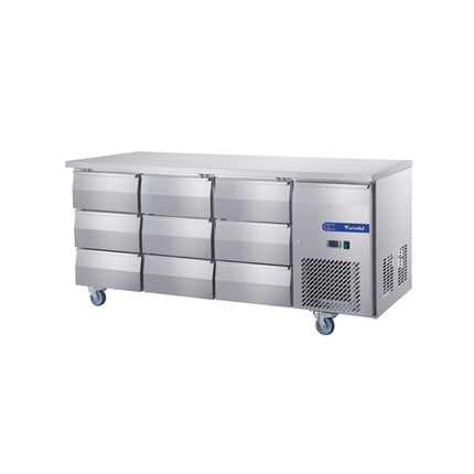 9*1/3 Drawers Fancooling Undercounter Chiller