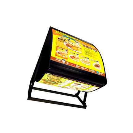 60 Three Sided Menu Board