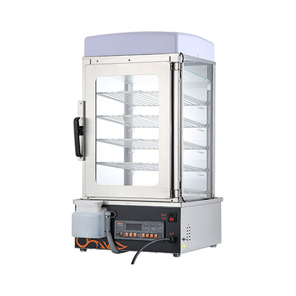 5-Layer Food Display Steamer with Digital Controller