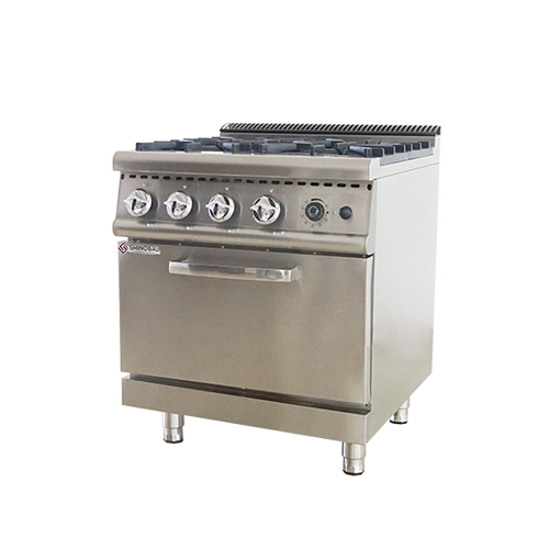 700 Series Gas Range With 4-Burner And Gas Oven