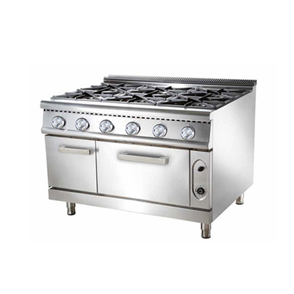 700 Series Gas Range With 6-Burner And Oven