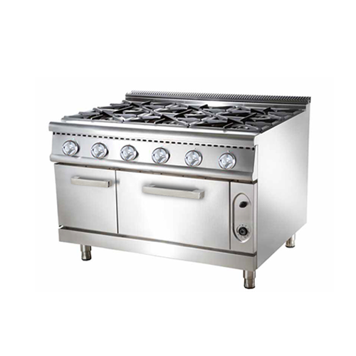 700 Series Gas Range With 6-Burner And Oven