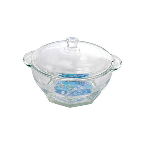 Φ225mm/Φ265mm Glass Bowl With Double Ears & Lid