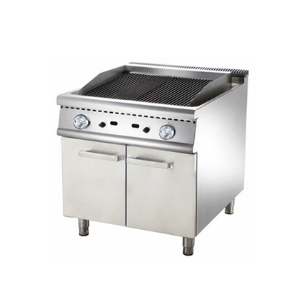 900 Series Gas Lava Rock Grill With Cabinet