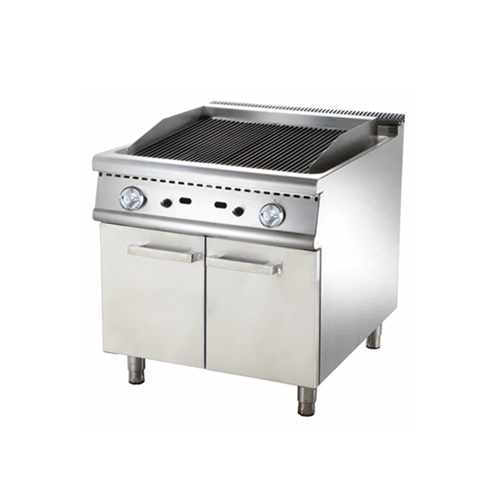 900 Series Gas Lava Rock Grill With Cabinet