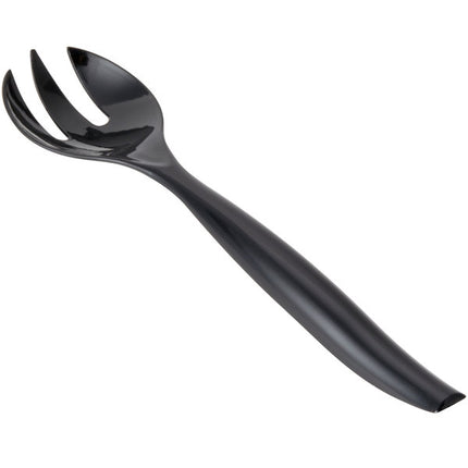 Black Disposable Plastic Serving Fork