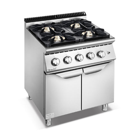 700 Series 4-Burner Gas Range With Cabinet