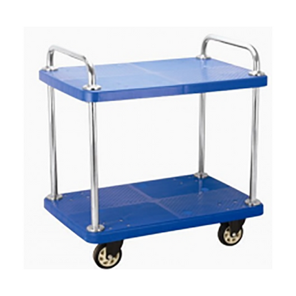 Assembling Plastic 2 Layers Service Cart