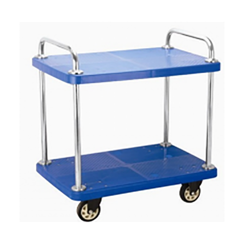 Assembling Plastic 2 Layers Service Cart